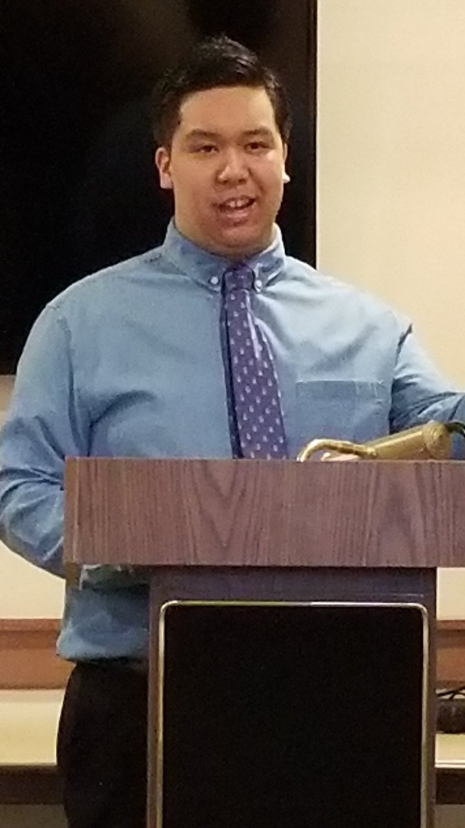 RosemountRotary's tweet image. When we listen to students like Jahmaine speak for us at our meetings, it leaves us feeling wonderful knowing our future is in GREAT hands!!  Thank you and congratulations to his parents Roberto and Jeannette, you have an incredible son.