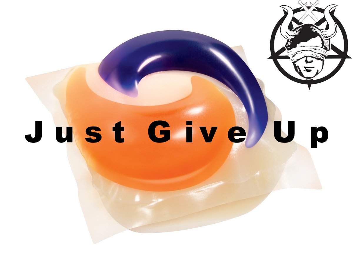 TheDemonHerd's tweet image. If your smoking "Tide Pods" Do yourself a favor &amp;amp; ..... "JUST GIVE UP" ! 
$ PURCHASE THE "TSDH JUST GIVE UP" T-Shirt ~LINK~ ⬇
thesoutherndemonherd.org/product-page/t… …

#TheSouthernDemonHerd #TSDH #Enimal #JustGiveUp #Nike #MultimediaProduction #EventCoordinator #Musicians #Bracelets #TidePods