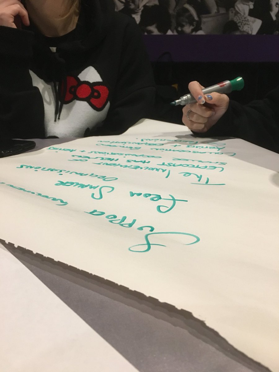 leftcoastuk's tweet photo. Powerful conversations happening tonight with our local creatives about how we can work together and respond to recent media coverage about Blackpool. #leftbehind #art #culture #artresponse https://t.co/iwP2zblqYi