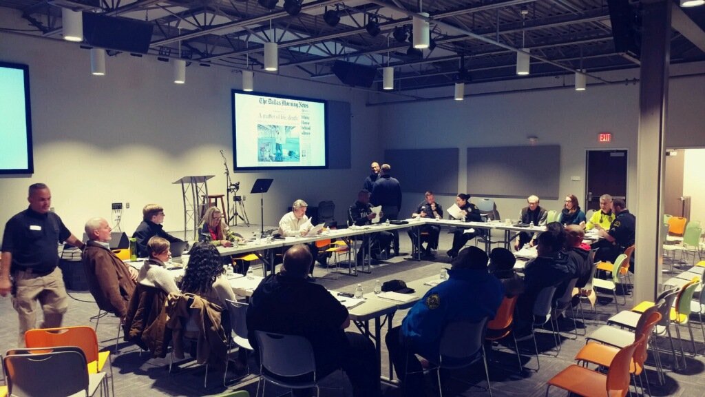 beb739ff2e2f4cc's tweet photo. Downtown Dallas Shelter Meeting 

Thank You Our Calling for hosting today's meeting https://t.co/Z2WGcL7PRW
