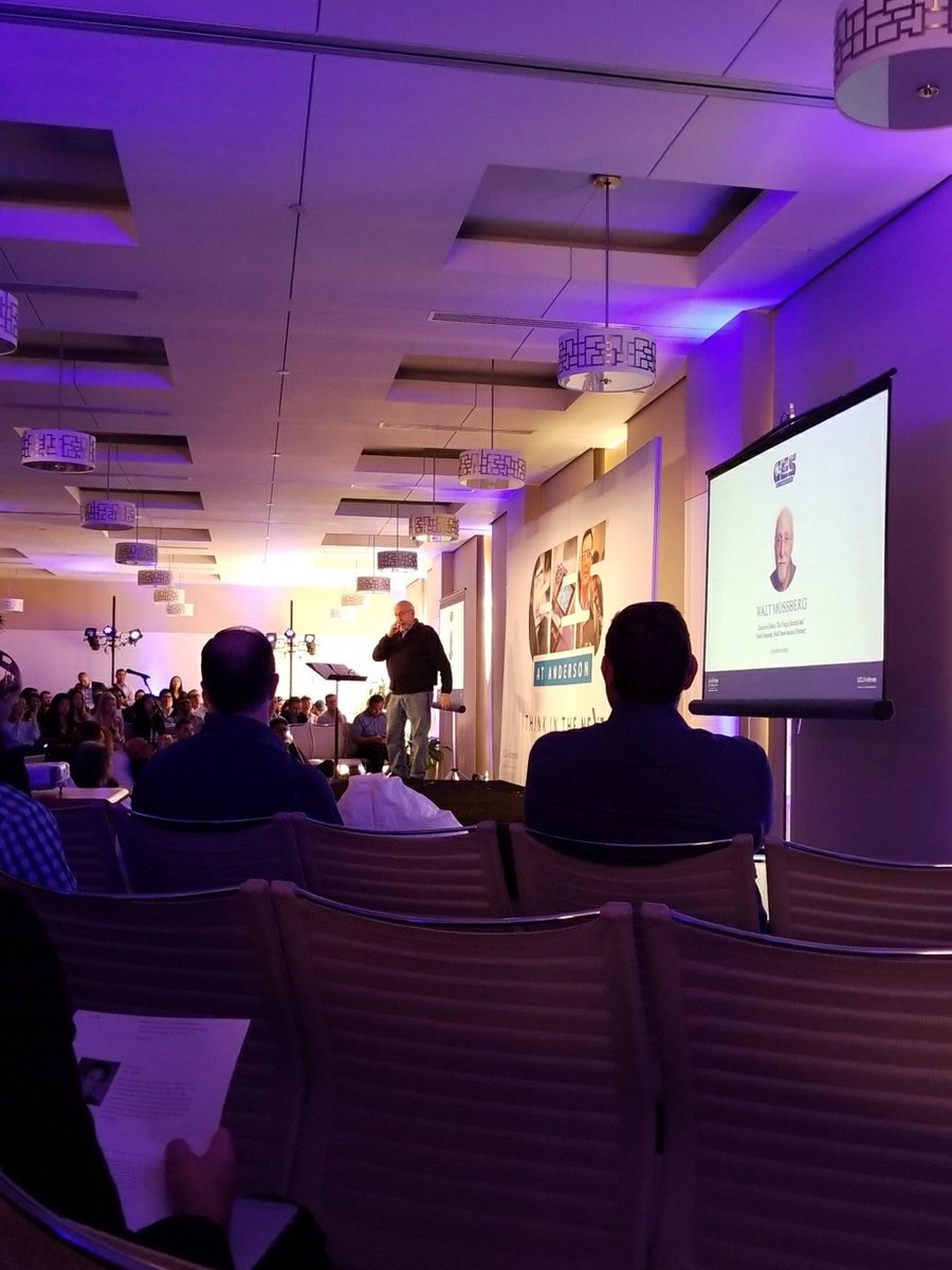 We made it. <a href="/waltmossberg/">Walt</a> about to🎙️#andersonces