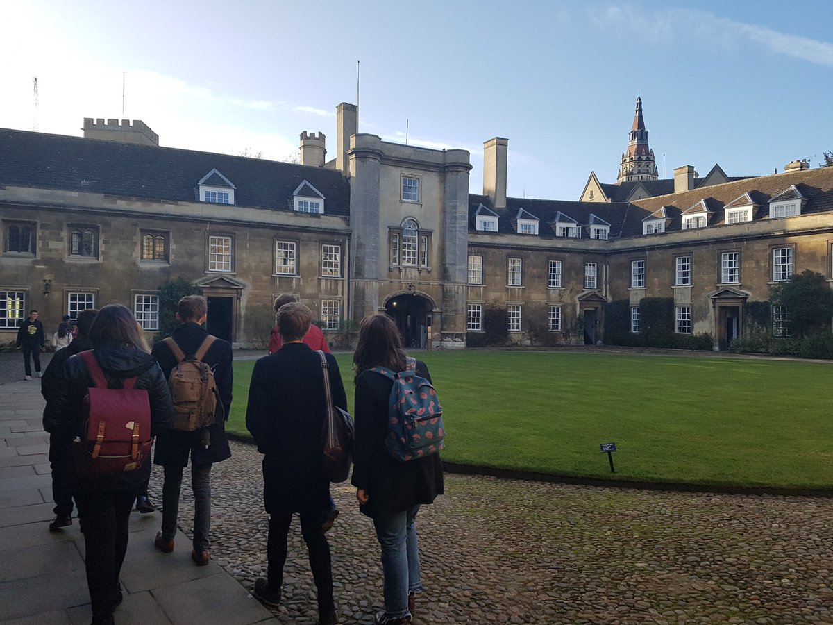 utcn6thform's tweet photo. A great day out in Cambridge yesterday for the year 12s involved in the scholars programme! With thanks to @BrilliantClub and @Cambridge_Uni #university #AimHigh #UTC https://t.co/kLitjmDbjL