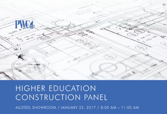 pwctalk's tweet photo. Join us January 23rd 8AM-11AM in the @Allsteel showroom for our Higher Education Forum! Register here: https://t.co/Gda432RFFX #HelloPWC https://t.co/ouUHcZ1dw4