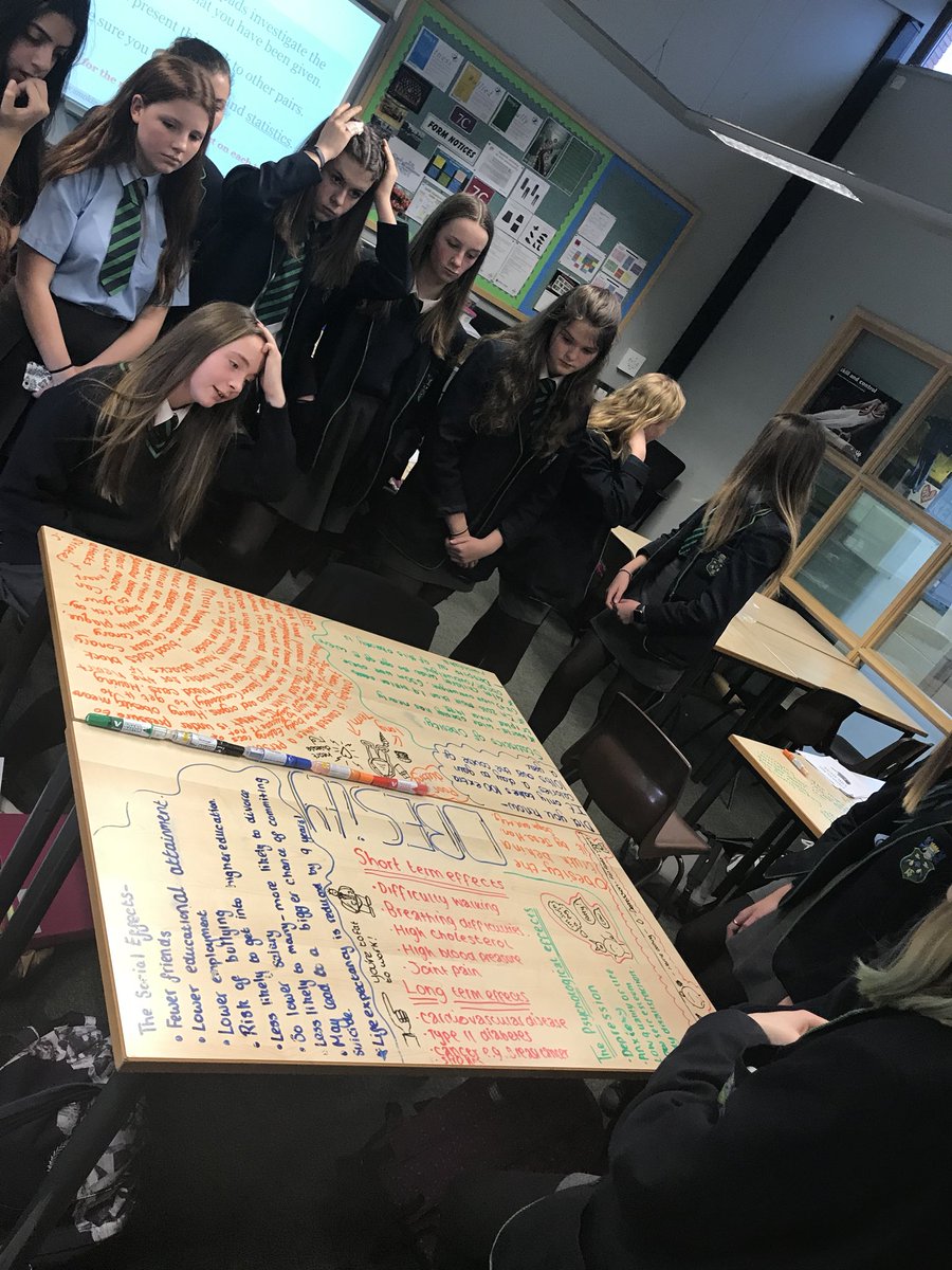 Redhill_GCSEPE's tweet photo. Great session in the year 9 Fitness for Life lesson!! Presentations using tables and a brilliant rap!! Well done ladies #engaginglearning #gcsepe https://t.co/clx9tU864E