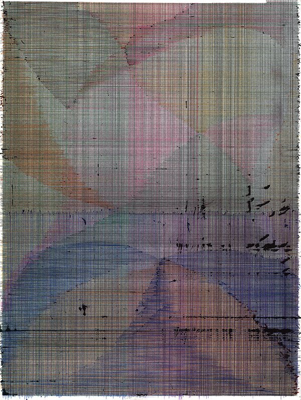 CLAUS G. STABE - eine Hymne auf die Linie »The Humming Cloud« seit Samstag zu sehen und noch bis 29. 3. in Leipzig; Zeichnungen, die klingen, schweben, knistern, schwingen ... - must see! #REITERgalleries