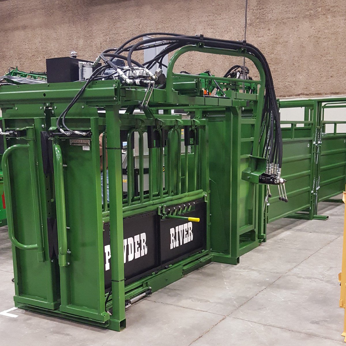 If your anywhere near Great Falls, MT stop in and see us at the #2018MAGIESHOW . We will be there through Saturday Jan 20 and are in Booth Q . We have the the new HC2500 Chute on display. Let us help design you your dream corrals or just pick up a catalog. #ThisStuffIsTough