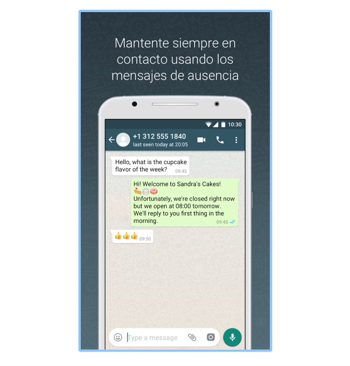 MAInteractive's tweet photo. #MessagingMarketing Desde hoy en México #WhatsAppBusiness App. Con la aplicación, las pequeñas empresas pueden interactuar fácilmente con los clientes mediante el uso de herramientas para automatizar, ordenar y responder rápidamente mensajes.https://t.co/nO2m7s1kUz https://t.co/MkqJA4qTjw