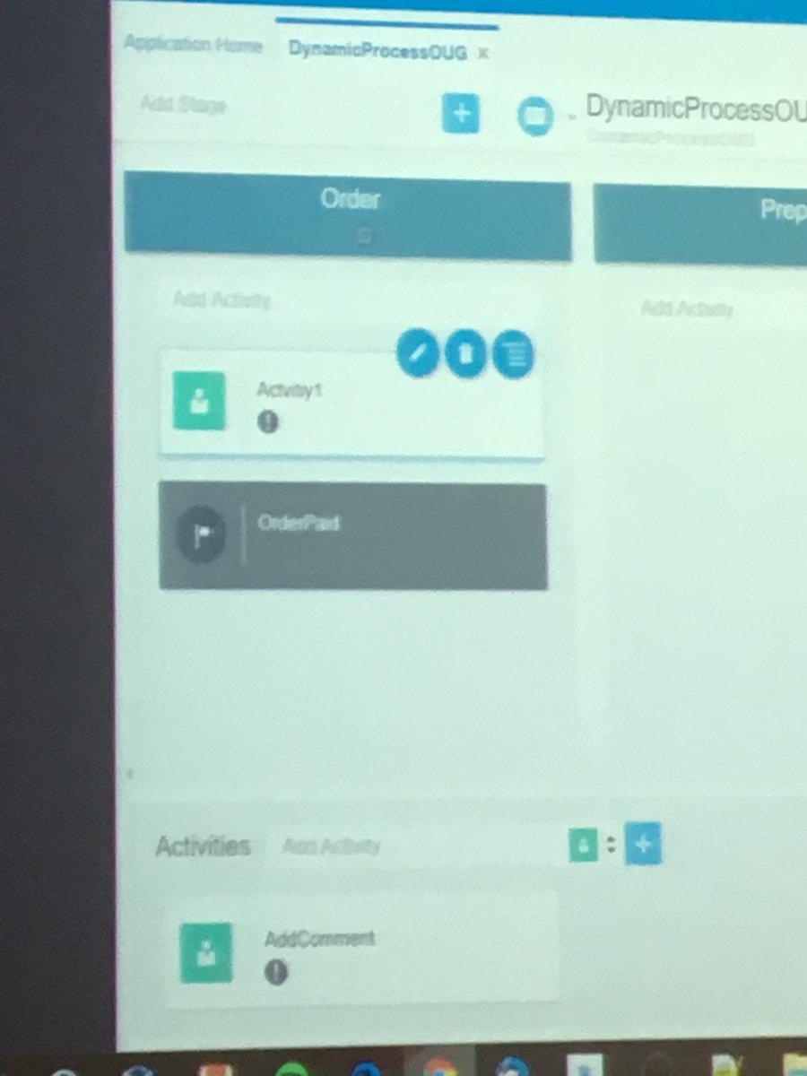 robertvanmolken's tweet image. Marc ends this wonderful evening with demo of the dynamic processes in #OraclePCS #JarvisPizzeria #DMMN #CMMN