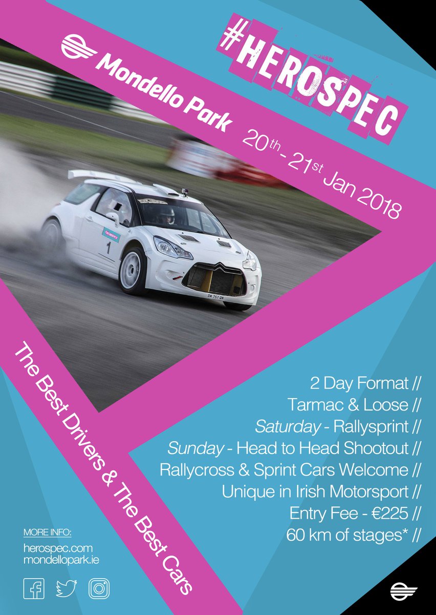 With HEROSPEC only 2 days away, drivers, let us know what you'll be driving in! If you're not driving, make sure you let us know what you're looking forward to most about the event! It promises to be an amazing event!