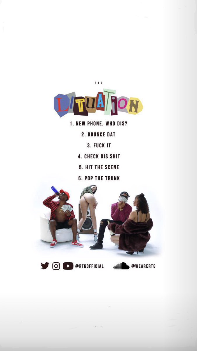 RTGofficial's tweet photo. “Lituation” Available now !! 
https://t.co/pxmAtgmxLP https://t.co/TerAJO6LBS