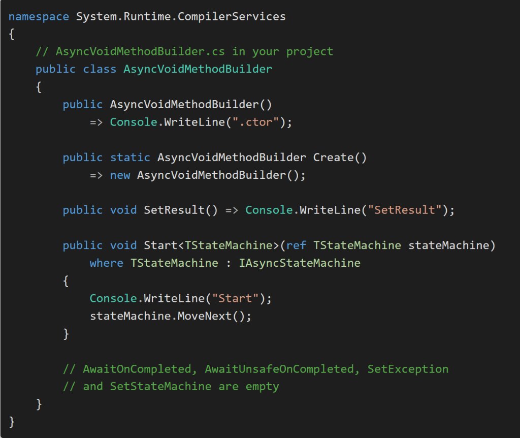 Microsoft Visual Studio on X: How to Extend the async methods