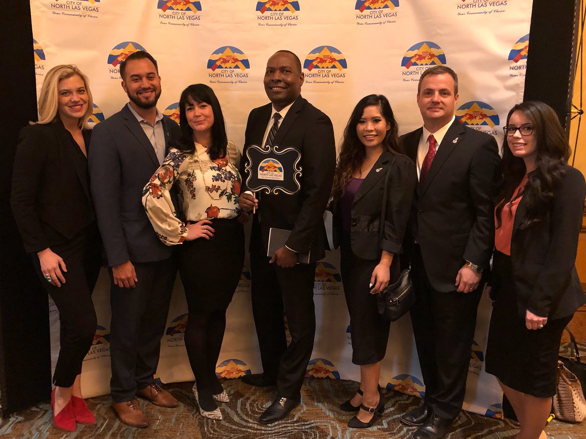 The LVGEA team is excited to be at the City of North Las Vegas’ 2018 State of the City event! ✨ #NLVSOTC