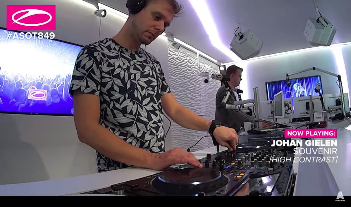 HighContrastRec's tweet image. Thanks @arminvanbuuren &amp;amp; @rubenderonde for playing @johan_gielen Souvenir in @asot #ASOT849 #trance #TranceFamily Release 05/02/2018