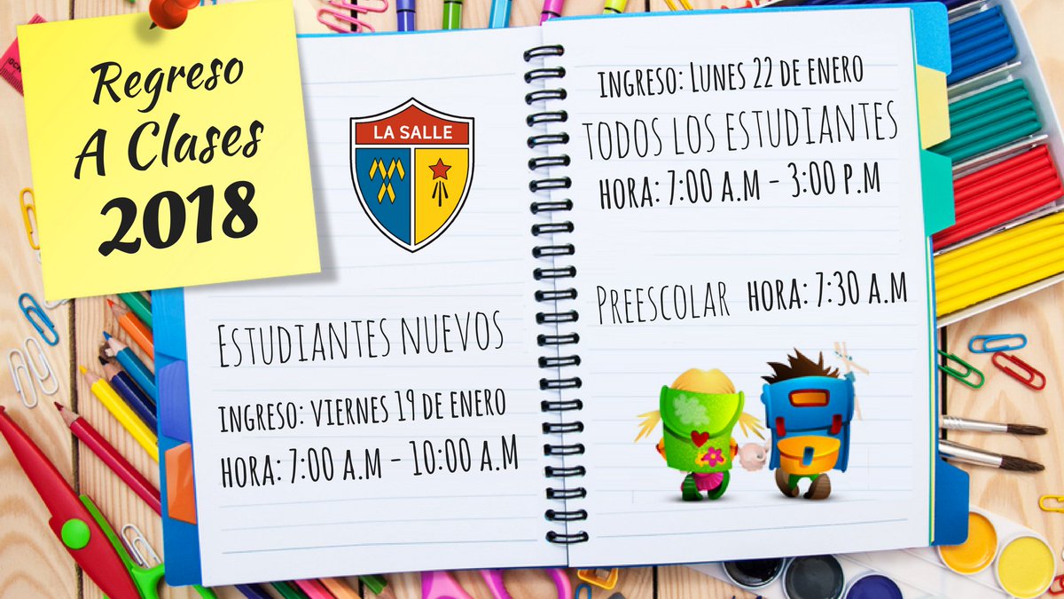 SalleCTG's tweet photo. ¡Preparándonos para el regreso a clases! https://t.co/pvLv3j4DVs