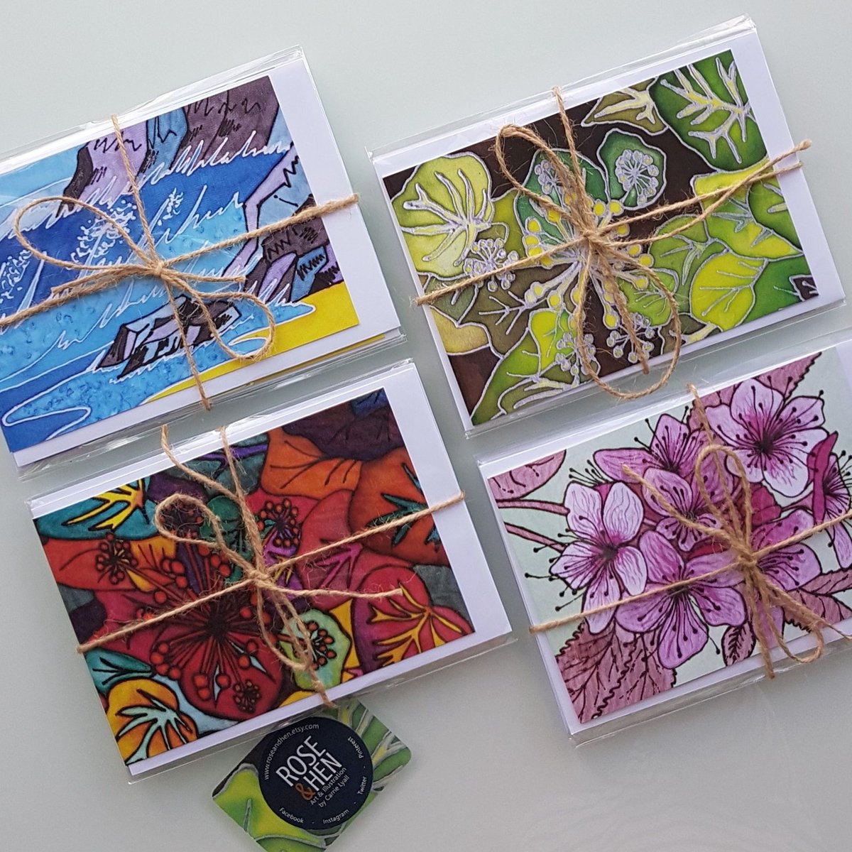 Exciting new! I've got a stockist for these lovelies, and it's my favourite cake shop Cakes D'licious in York. I dropped them off this morning #justacard buff.ly/2FTKu30