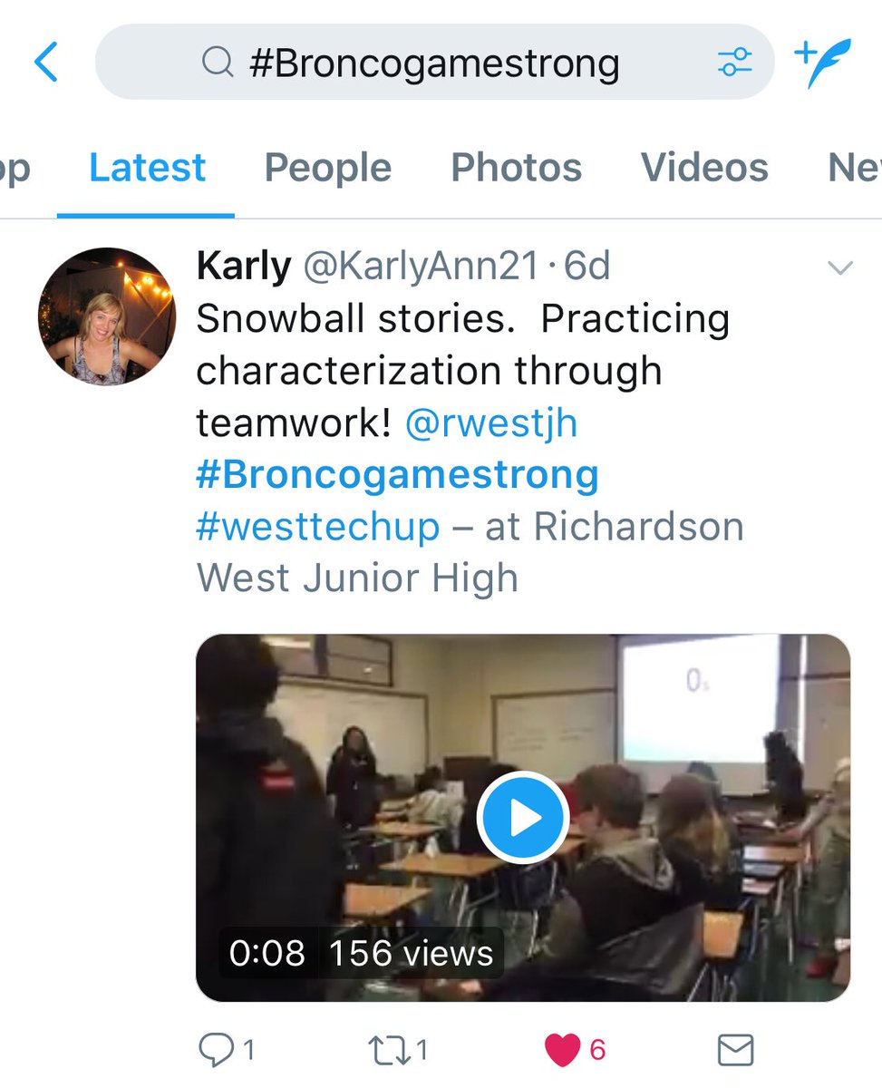 MikoWagstaff's tweet photo. Congrats to @KarlyAnn21 our latest #GoldenHashtag winner for your tweet about Snowball Stories #Broncogamestrong #WestTechUp #DLPCoaching @rwestjh https://t.co/zYLKYfsqHo