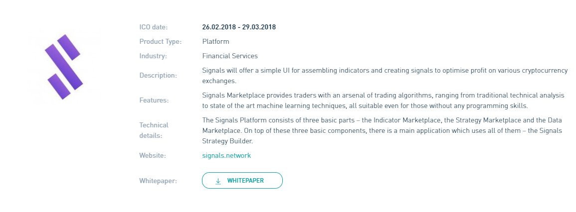 Signals_Network's tweet photo. Thanks for the listing @IcoRating! https://t.co/v1DnpRTx1M https://t.co/1XYkPzFeCa