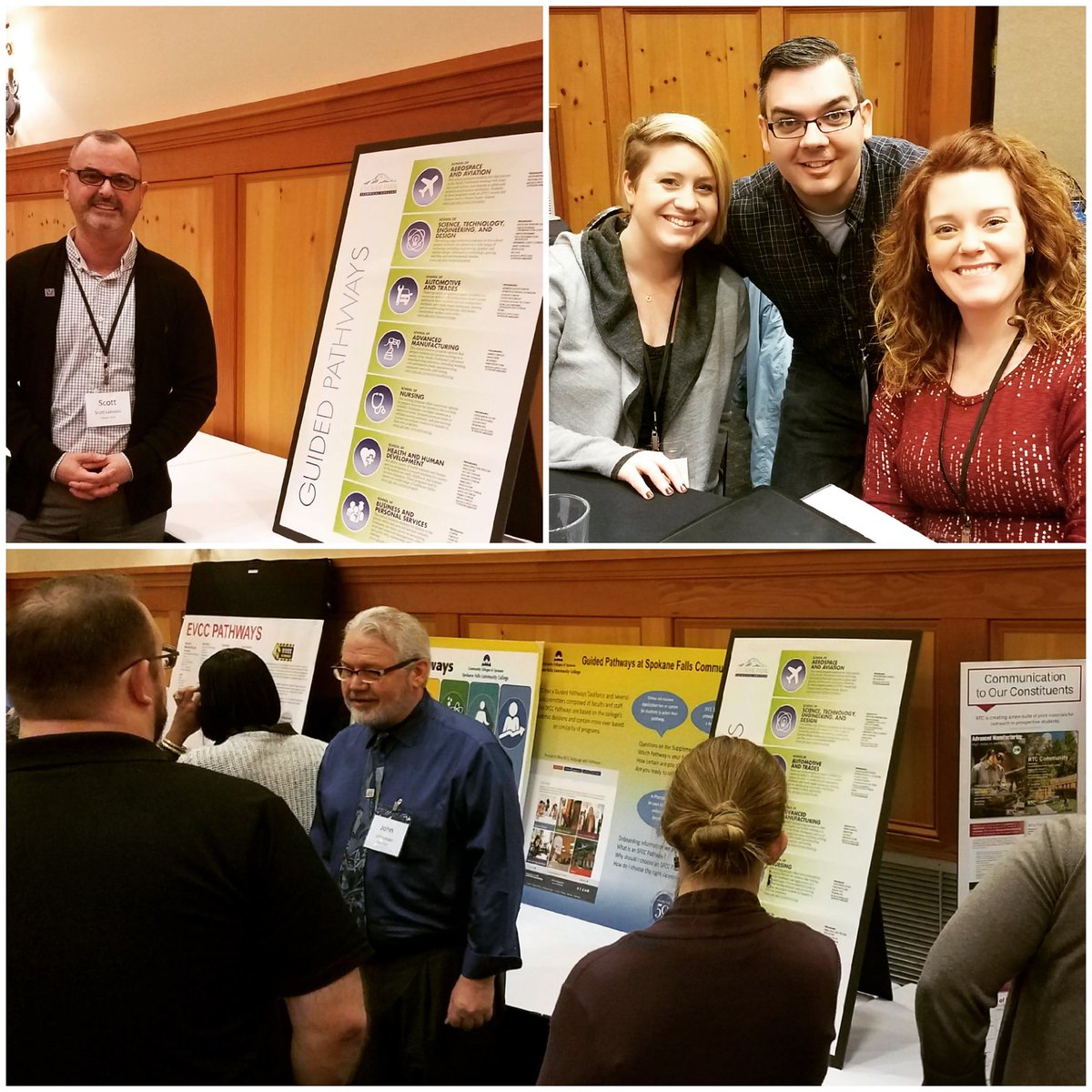CloverParkTech's tweet photo. Members of CPTC staff, faculty, and administration are currently attending the 2018 College Spark Guided Pathways retreat to learn how to better serve our students and boost student success.
#CPTCyourself #StudentSuccess https://t.co/Ly78ejdVKi
