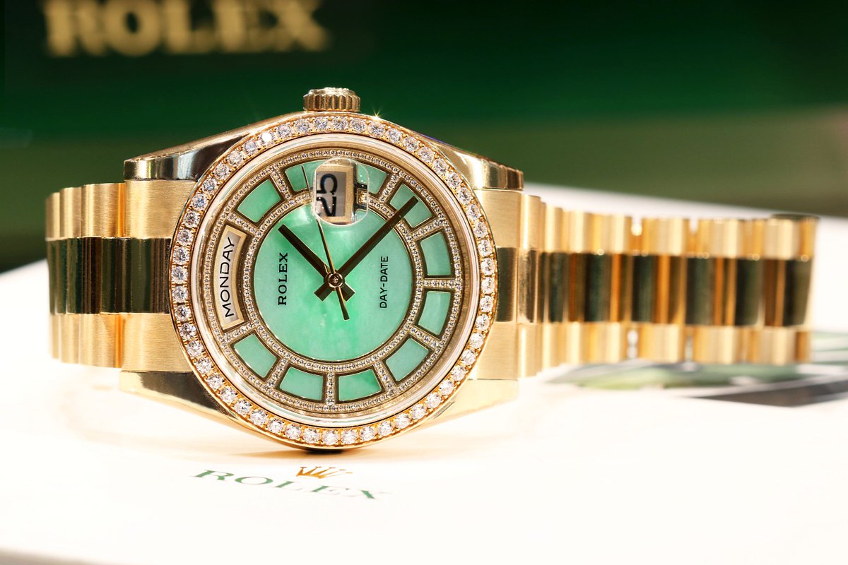 rolex jade dial