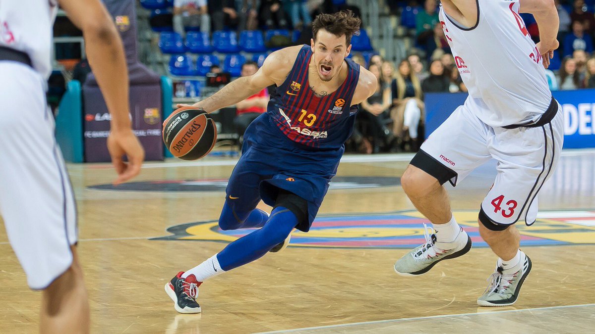 TrendBasket's tweet photo. .@FCBbasket Palau Blaugrana'da @BroseBamberg'e 44-34'lรผk รผstรผnlรผk saฤladฤฑ ilk yarฤฑ itibarฤฑyla. Thomas Heurtel 11 sayฤฑyla Barรงa'nฤฑn en skoreri. #FCBBRO #GameOn https://t.co/pKb3jPwqmP