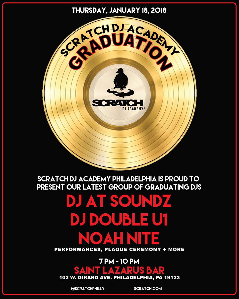 Tonight! Three more graduates are joining the family - come celebrate with us!