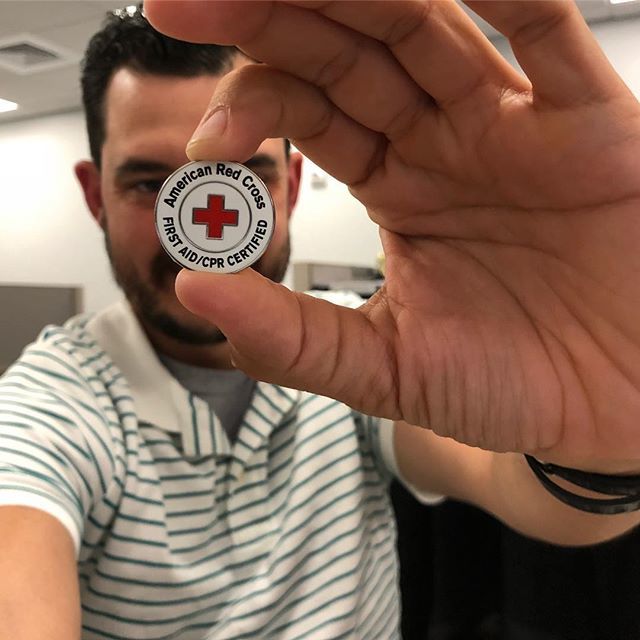 samdiaz's tweet photo. I save lives. What's your superpower? @AmericanRedCross #CPRCertified #EverydayHero #ThriveLikeSam https://t.co/eRW4ITpFJH https://t.co/wjfZ2vqm3I