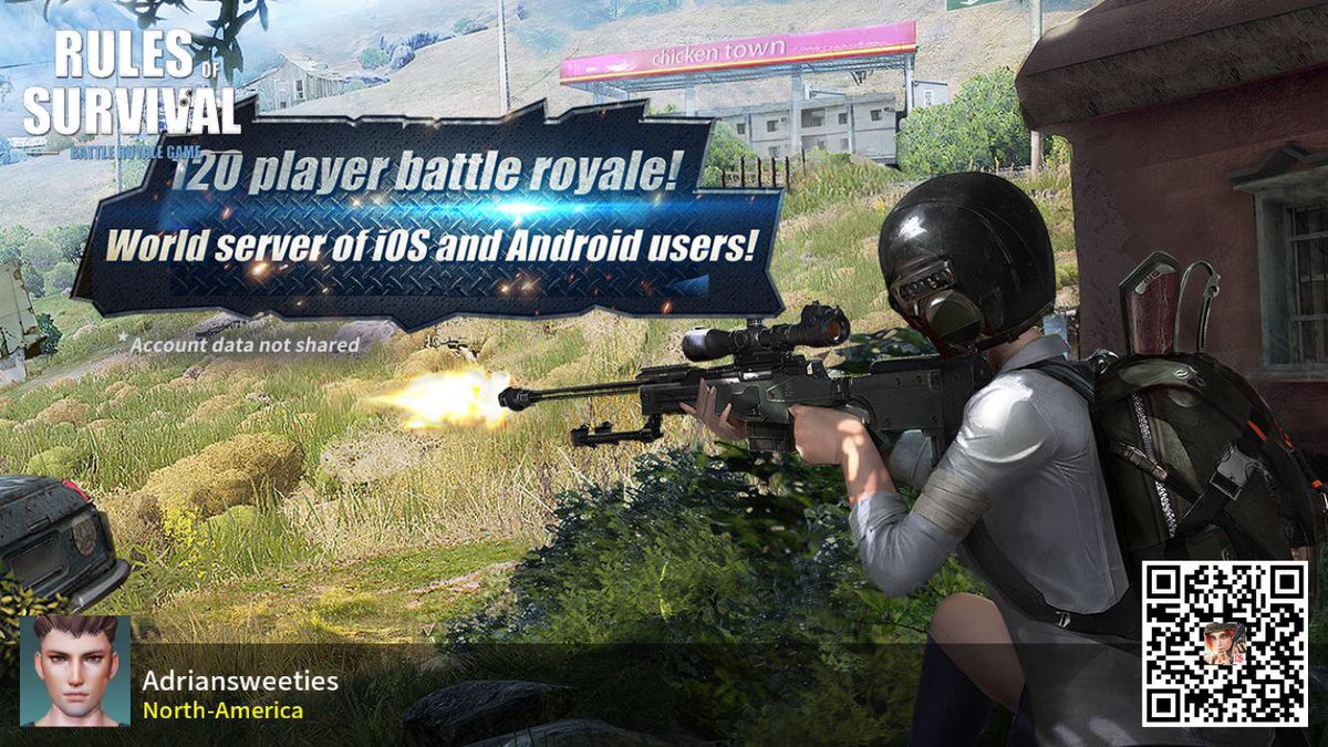 Jamirkluck's tweet image. #RulesofSurvival