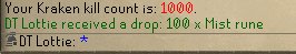 Two__Pints's tweet photo. PvMscape... Loot from 1000 Kraken kills:
- 0 Tridents
- 2 Tentacles
- 1 Jar of Dirt
- 1 Elite Clue Scroll (~127k)
- 30 Pirate Booties
#IMProgress https://t.co/b32Kcz3iri