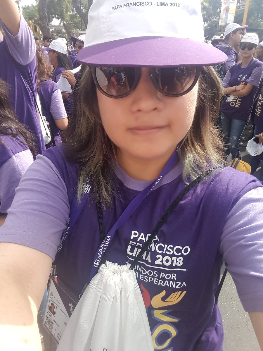 Floweromii's tweet photo. #ModoPapa #UnidosPorLaEsperanza #BienvenidoFrancisco #PerúconFrancisco #GuardiaDelPapa https://t.co/bgyBnKOdum