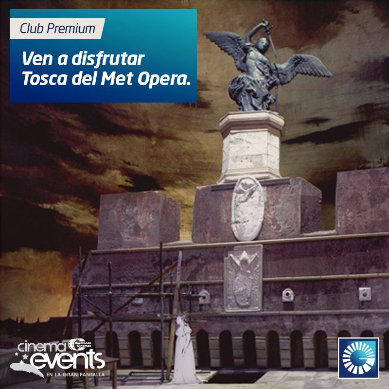Popularenlinea's tweet photo. El Club #PremiumPopular te invita a disfrutar la obra Tosca del Metropolitan Opera: Live in HD a través de las pantallas de Fine Arts Cinema Café en @NovoCentroRD, el 27 de enero y se retransmitirá el miércoles 31. https://t.co/xhWVlqnYKQ