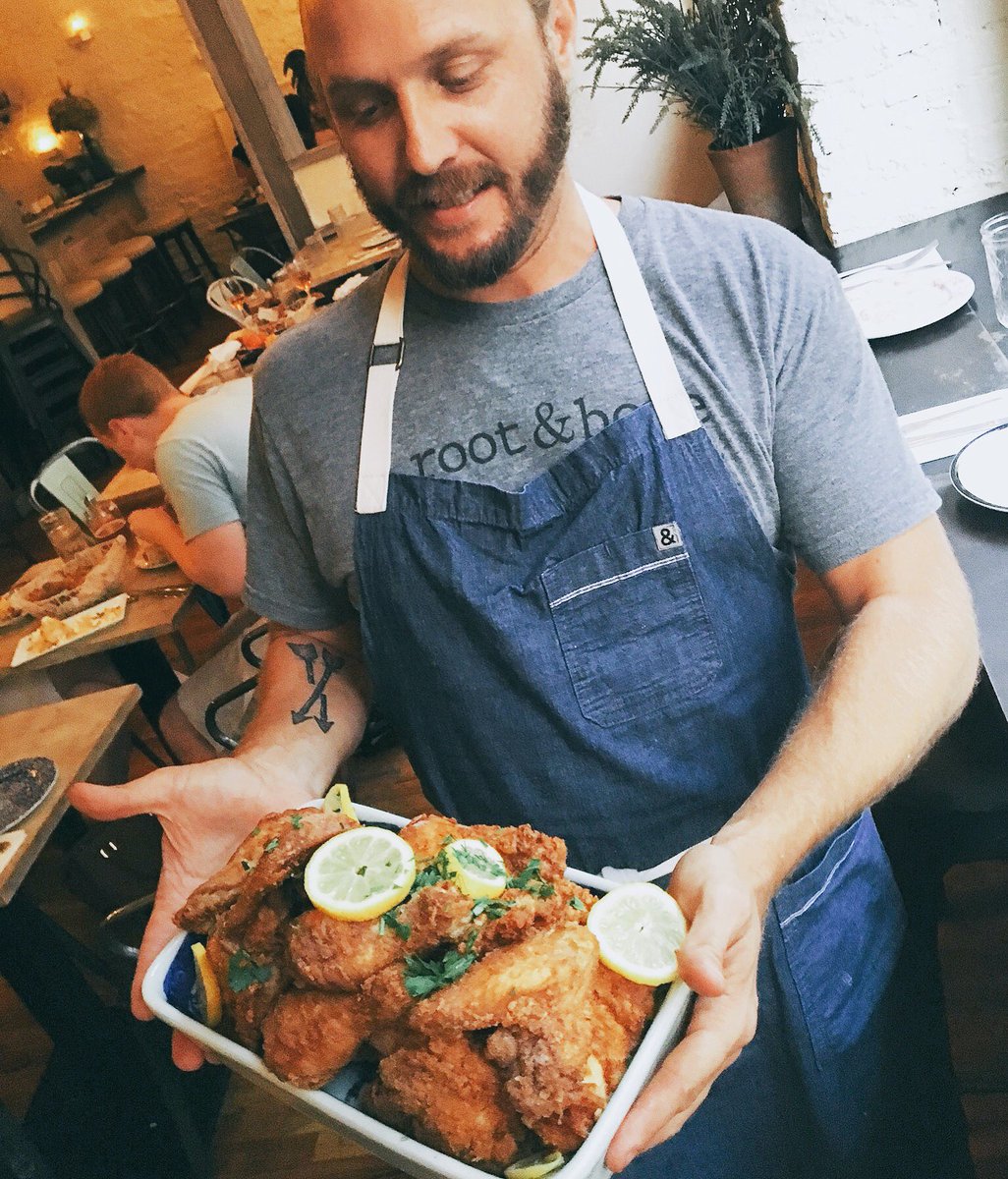 root & bone (@rootnbonenyc) on Twitter photo We’ve got <a href="/chefmcinnis/">Jeff McInnis</a> in the kitchen today & the perfect comfort food to warm your soul! Come on over. 🐓 #rootnbonenyc We’ve got <a href="/chefmcinnis/">Jeff McInnis</a> in the kitchen today & the perfect comfort food to warm your soul! Come on over. 🐓 #rootnbonenyc