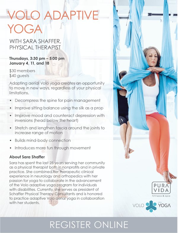 Catch the last day of #VoloAdaptiveYoga today, January 18 at 3:30 pm.