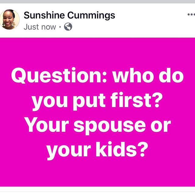 SnapBack_Co's tweet image. This should be good! It was quite interesting on Facebook. Tell me, whose needs do you put first...your babies or your spouse?
☀️
Tag a mom to keep the convo going.
🦄
🦄
🦄
🦄
#TheRichMom
#PresenceOverPresents
#BlackFamiliesMatter ift.tt/2DMupeA