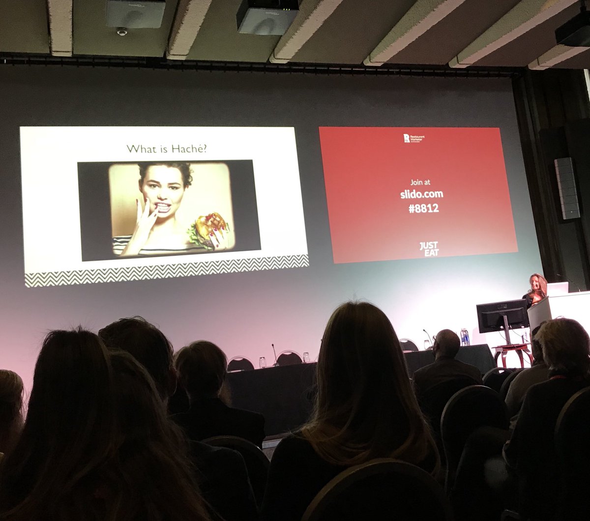 withakick's tweet photo. She may be little but this one packs a punch! 👌@eatcookdo @HacheBurgers #rmi18 https://t.co/dbLAoNUe4G