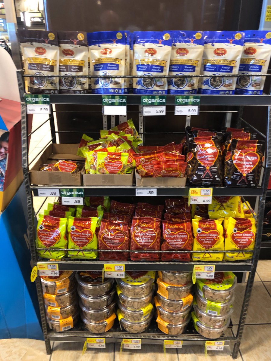 ShaShaBreadCo's tweet photo. Don’t forget to get to your nearest @LongosMarkets to pick up our #SnapCookies on *SPECIAL*! #ShaShaCo #RootedInGoodness https://t.co/IY2DU5juQP