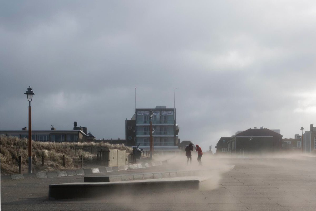 #CodeRood in Katwijk aan Zee.