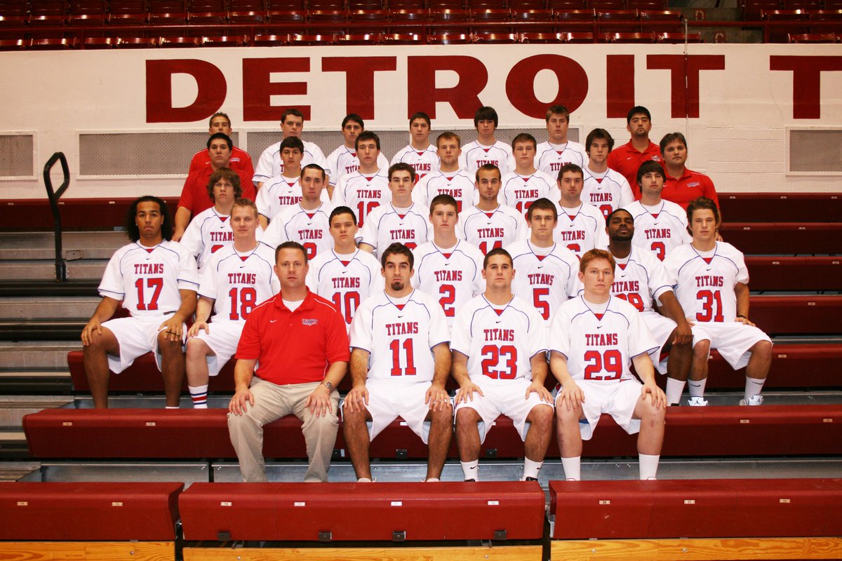 #TBT to the first Titan men's lacrosse team in 2009. Year 1️⃣0️⃣ of the program starts in just a few weeks! #DetroitsCollegeTeam #TitansForLife