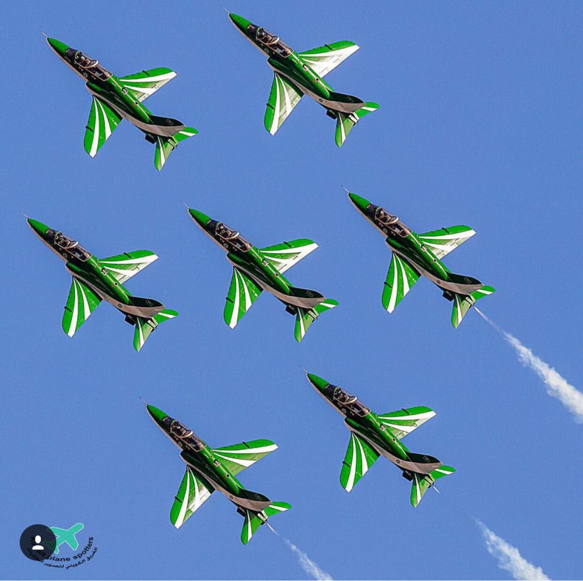 saudihawks's tweet photo. عروض الفريق الجمعة ١٩ يناير الساعة ٤ مساء ان شاء الله #saudihawks #الكويت #kuwait #kuwaitairshow https://t.co/u7EN4IZDdE