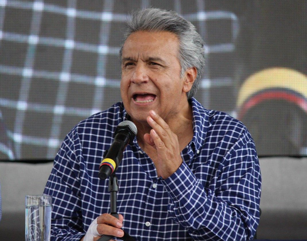 “Trabajamos por todos y para todos. ¡Sin distinciones geográficas y —mucho menos— de raza, creencias o preferencias políticas!”, <a href="/Lenin/">Lenín Moreno</a> Moreno #GranMingaAgropecuaria