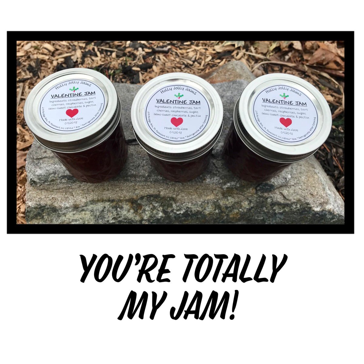 LittleSilverG's tweet photo. Who will you share your jam with?#ValentinesDay #littlesilver #hollyjollyjams https://t.co/fcq2lhOJL5