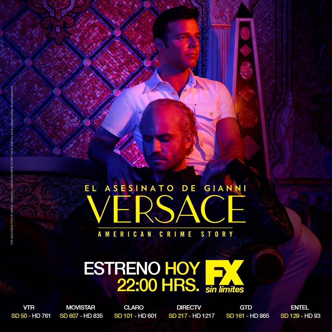 Seriepolis's tweet image. Hoy se estrena la 2da temporada de #AmericanCrimeStory que abordará el asesinato de Gianni Versace. 22 hrs por @CanalFX_la. #FOXFans