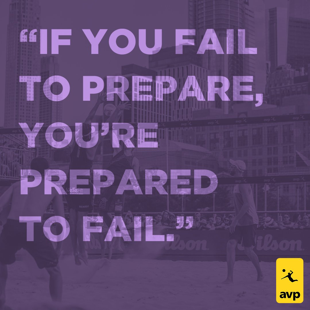 Nine-time Olympic medalist, Mark Spitz said it best. Learn how the #AVPAcademy can help prepare you for success. 👉🏾 AVPAcademy.com
