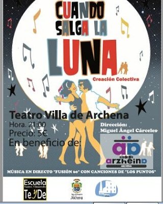 Heleniu82's tweet photo. Os esperamos a todos en el Teatro Villa de Archena, el Viernes 2 a las 21h para asistir al musical a beneficio de la Asociación de Arzheina #alzheimer
#solidaridad #alzheimerarchena https://t.co/y47i4fRrIH