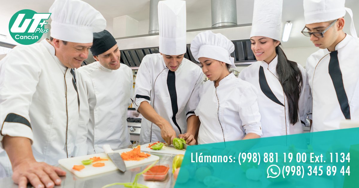 UTPlusCancun's tweet photo. ¿Tienes la inquietud de compartir tu conocimientos culinarios?
Las cocinas de #UTPlus te esperan. https://t.co/jUfdOcmbpV