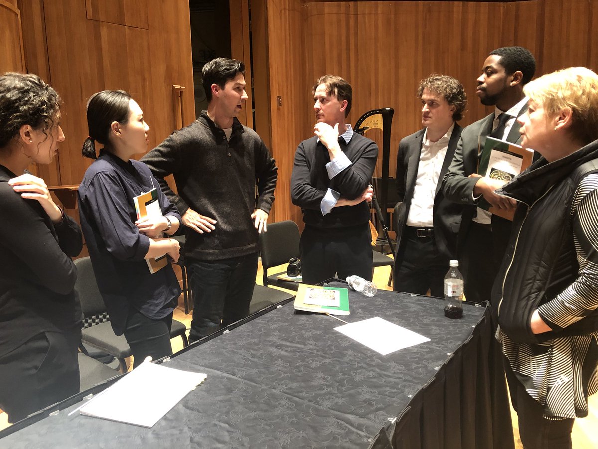 Very proud of my <a href="/george_peabody/">Peabody Institute</a> conducting class! And many thanks to the <a href="/BaltSymphony/">Baltimore Symphony Orchestra</a> for a wonderful masterclass yesterday. MA