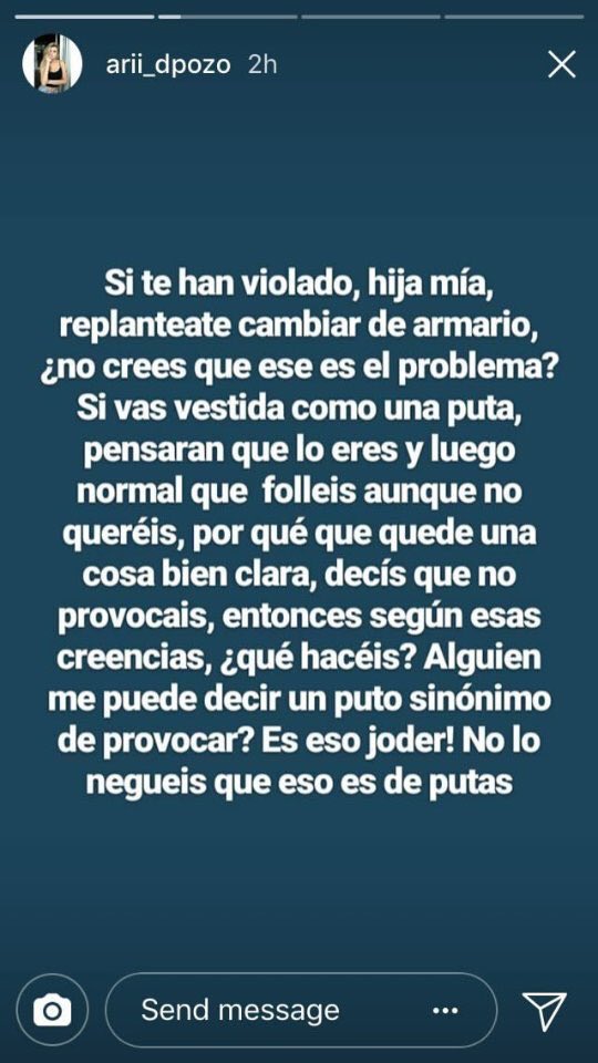 miprimersusurro's tweet photo. ¿Me podéis explicar que es esto que acabo de leer? Increíble que además sea una mujer la que tiene este pensamiento. Lamentable. https://t.co/BGU8A0fJQC