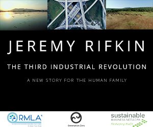 RMLA, SBN and Gen Zero have partnered to provide an exclusive screening of Jeremy Rifkin's Third Industrial Revolution - register in your region today bit.ly/2pqX316