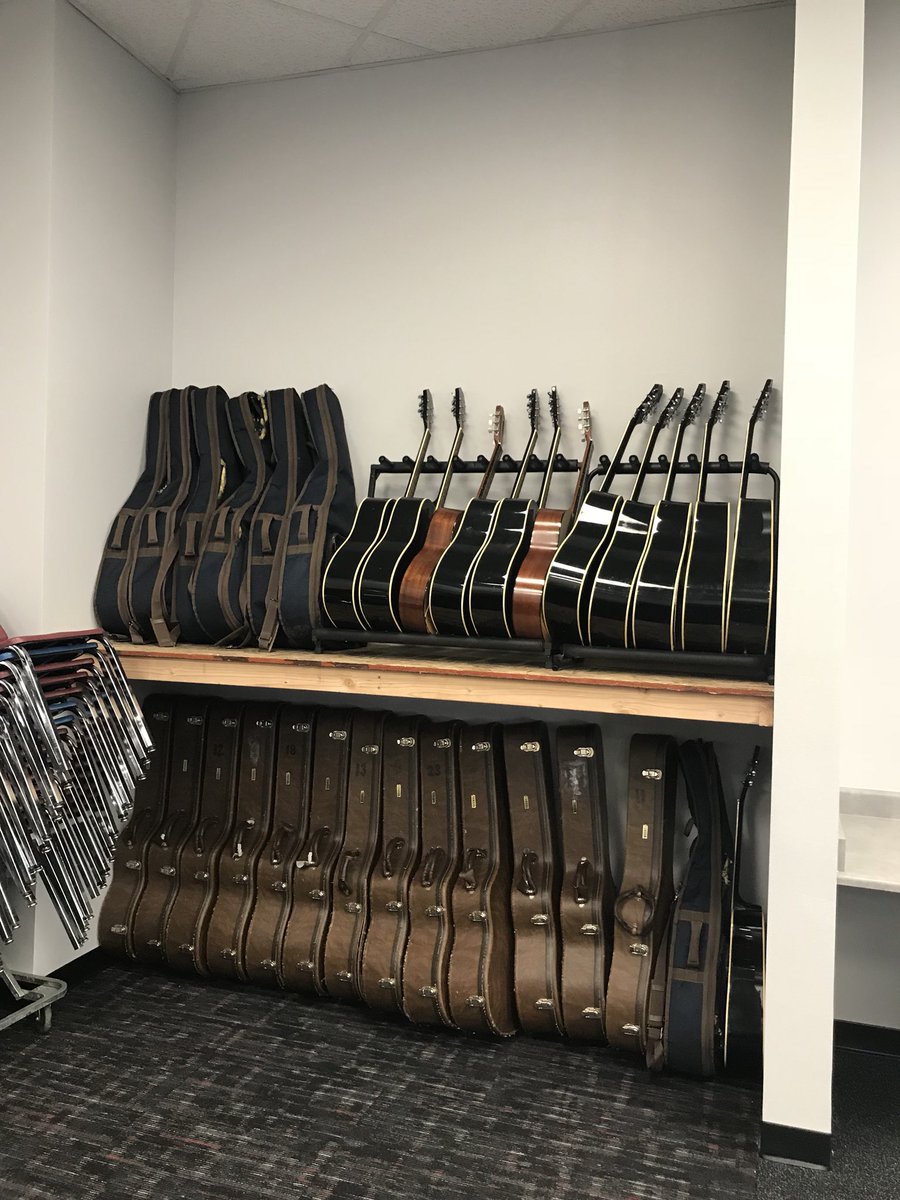 Built my guitar shelf today