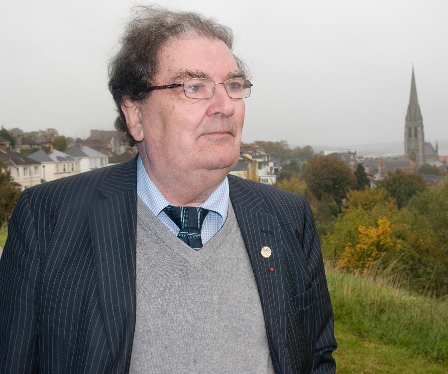 Extending best wishes for a very Happy Birthday to JOHN HUME - architect of our peace process. 