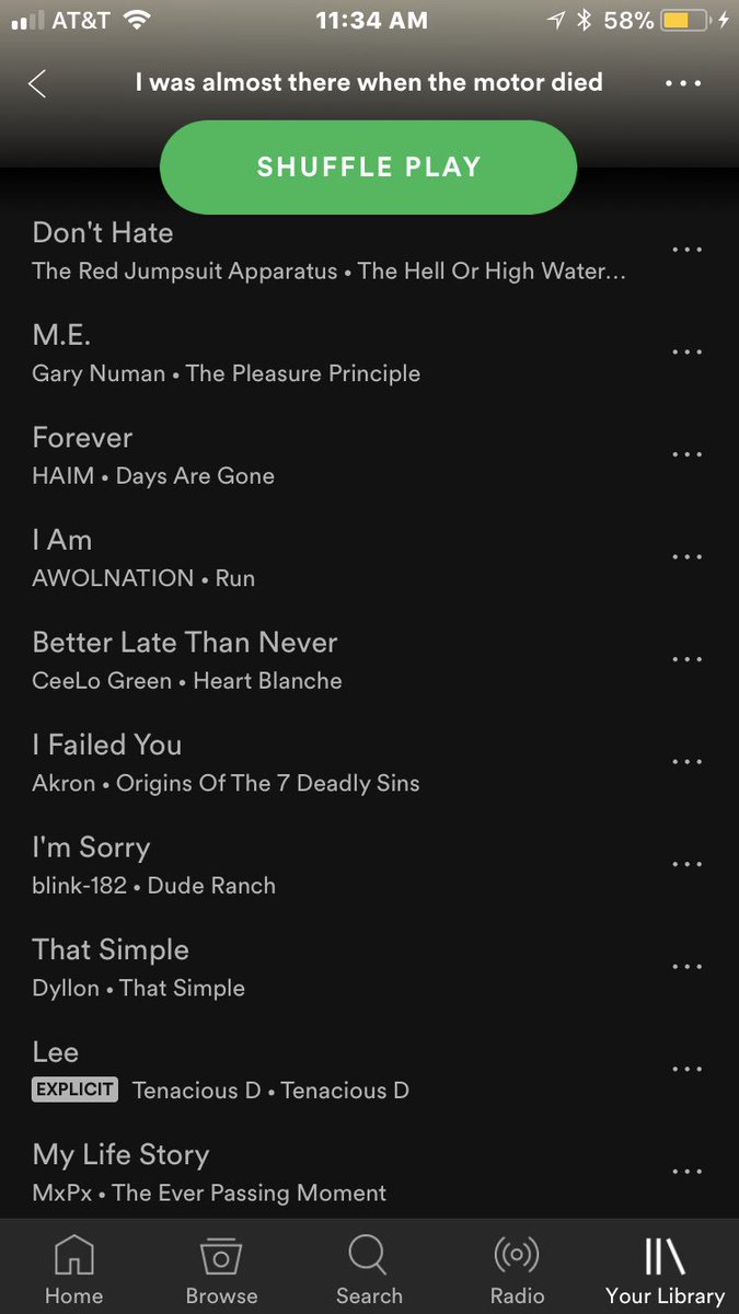 MxPxMeMes's tweet photo. That’s simply my Spotify story.
#mxpx #mxpxmemes #mylifestory #beforeeverythingandafter #spotifyplaylists #spotifyplaylistmeme
#spotify https://t.co/hiRlxYHxNH